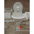 Lion head marble basin